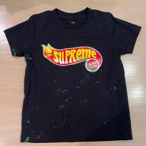 Paper Plain Supreme toddler Hot Wheels shirt 4T